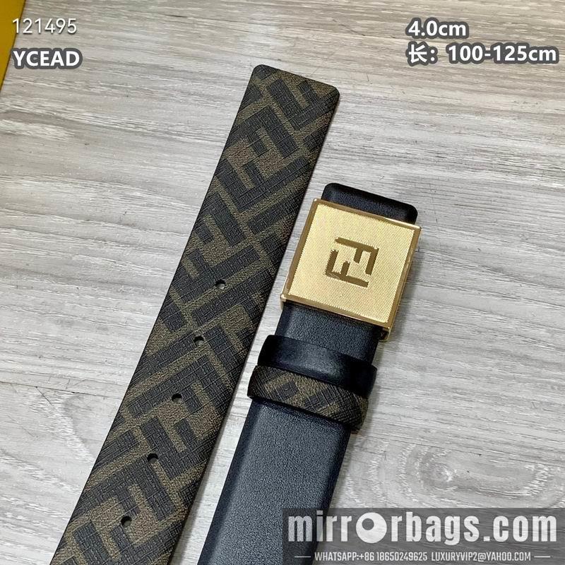 Replica Fendi belt 40mmX100-125cm 8L121