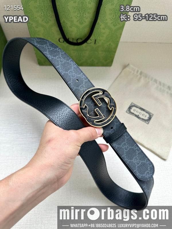 Replica Gucci belt 38mmX95-125cm 8L13