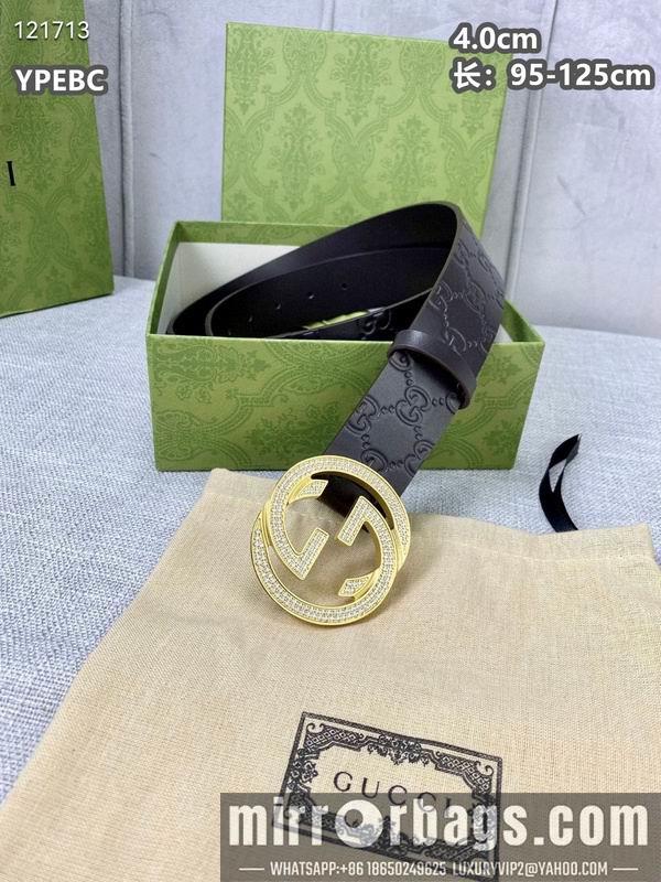 Replica Gucci belt 40mmX95-125cm 8L115