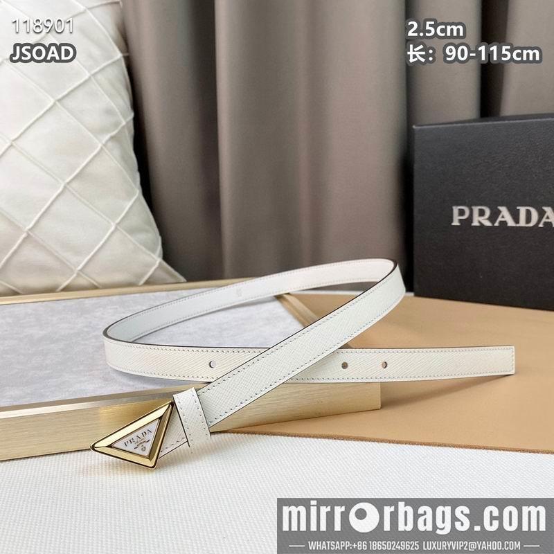 Replica Prada belt 25mmX90-115cm 8L040801