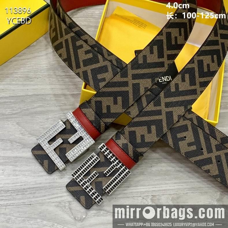 Replica Fendi Belt 40mmX100-125cm 8L73