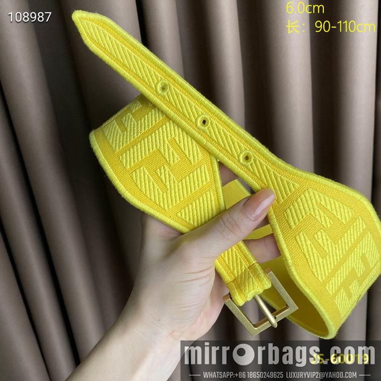 Replica Fendi Belt 60mmX90-110cm 8L02