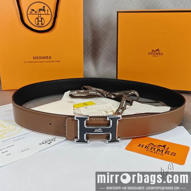 Replica Hermes belt 38mmX90-125cm lb01