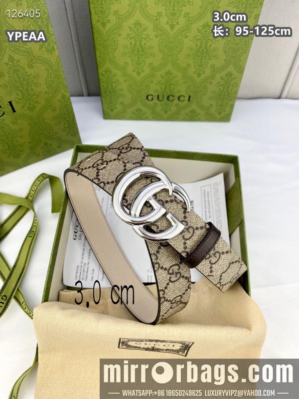 Replica Gucci belt 30mmX95-125cm 8L20