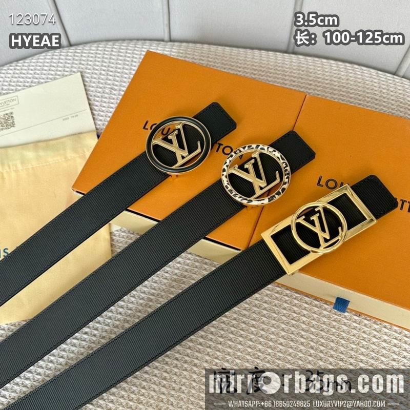 Replica LV belt 35mmX100-125cm 8L23