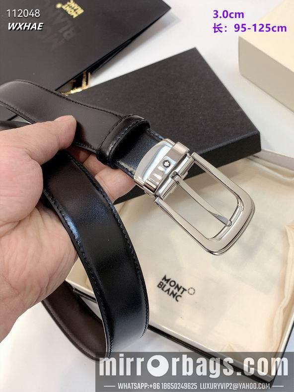 Replica Montblanc belt 30mmX95-125cm 8L01