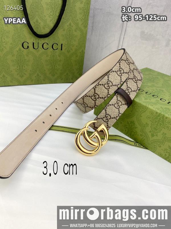 Replica Gucci belt 30mmX95-125cm 8L20