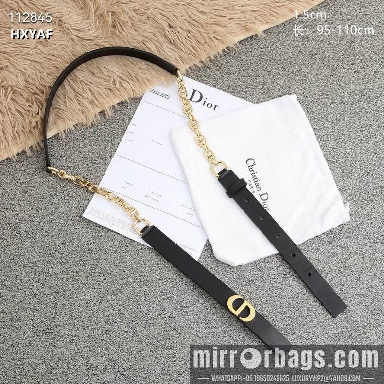 Replica Dior belt 15mmX95-110cm 8L04