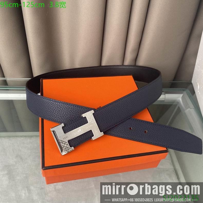 Replica Hermes Belt 38mmX95-125cm 7D103