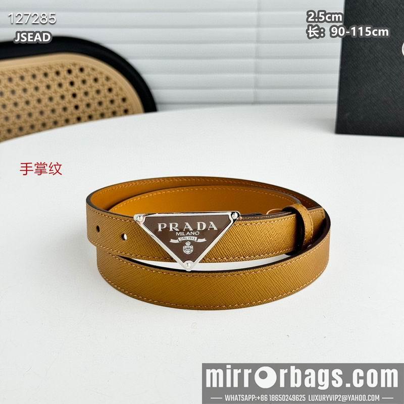 Replica Prada belt 25mmX90-115cm 8L03