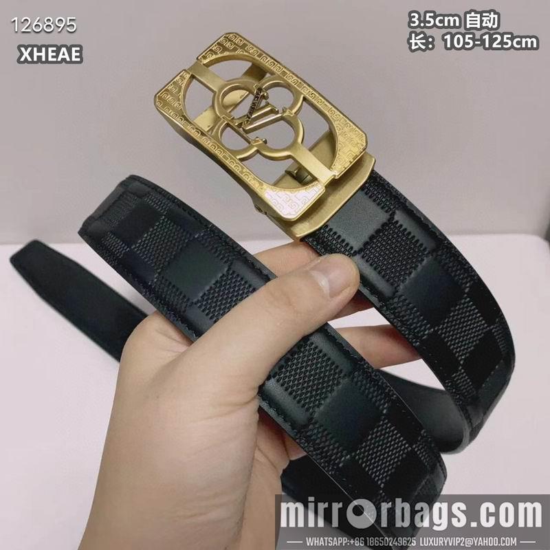Replica LV belt 35mmX105-125cm 8L70