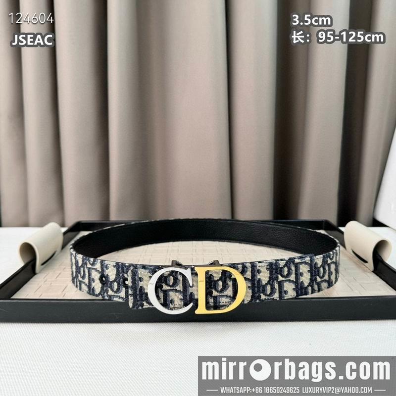 Replica Dior belt 35mmX95-125cm 8L21