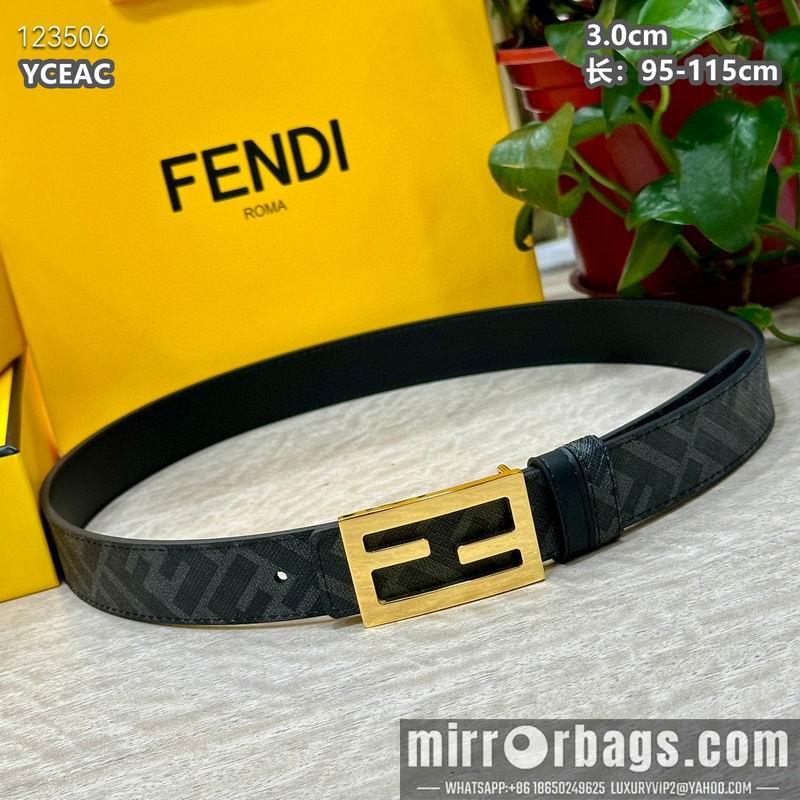 Replica Fendi belt 30mmX95-115cm 8L21