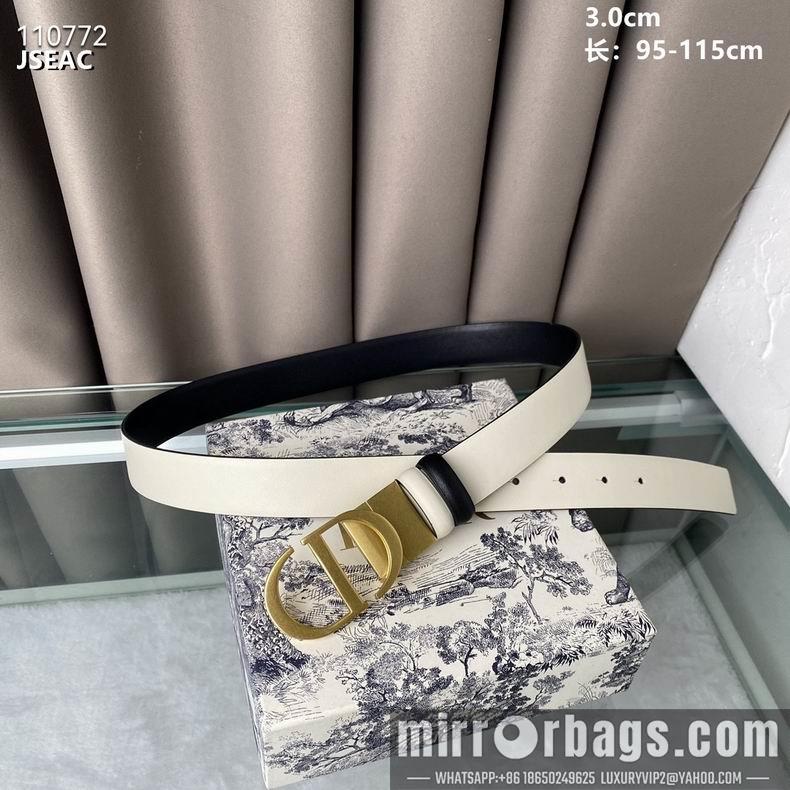 Replica Dior Belt 30mmX95-115cm 8L08