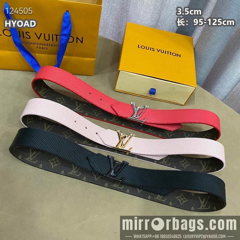 Replica LV belt 35mmX95-125cm 8L11