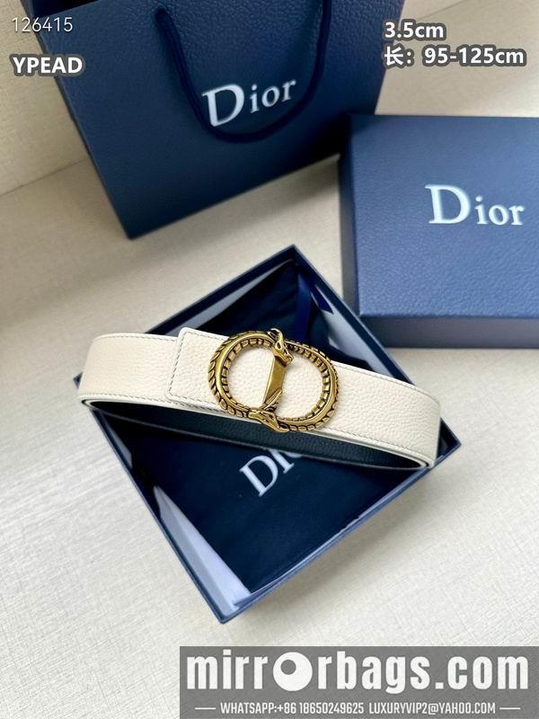 Replica Dior belt 35mmX95-125cm 8L20
