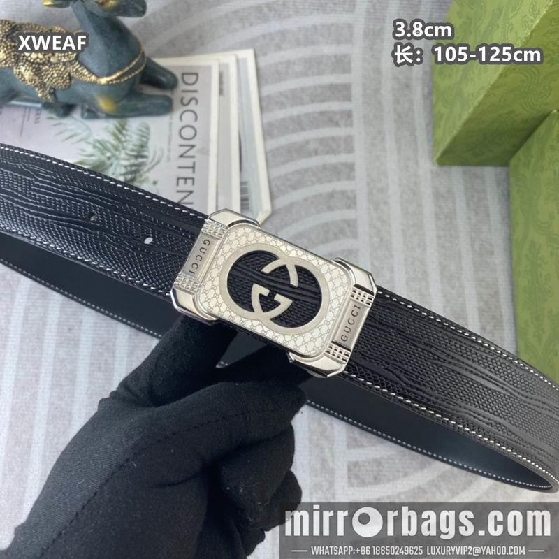 Replica Gucci belt 38mmX105-125cm 8L50