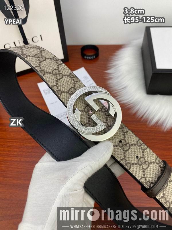 Replica Gucci belt 38mmX95-125cm 8L20
