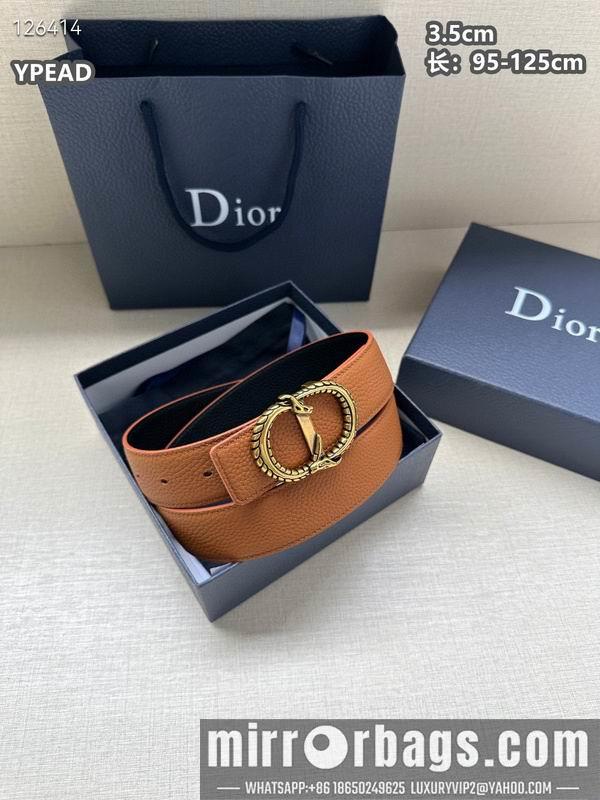 Replica Dior belt 35mmX95-125cm 8L20
