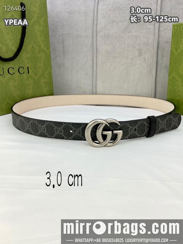 Replica Gucci belt 30mmX95-125cm 8L20