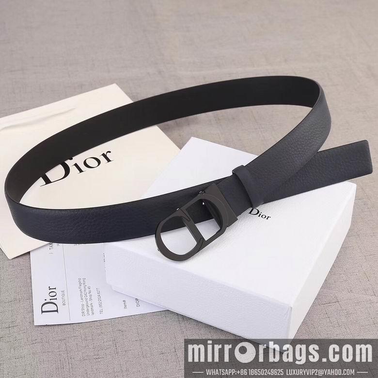 Replica Dior Belt 34mmX95-125cm 7D21