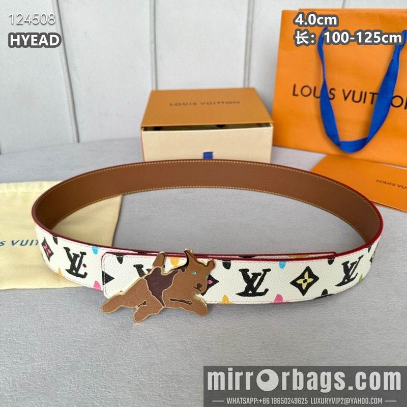 Replica LV belt 40mmX100-125cm 8L48