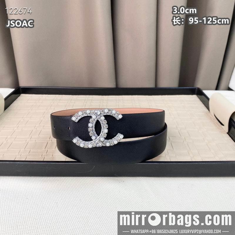 Replica Chanel belt 30mmX95-125cm 8L28