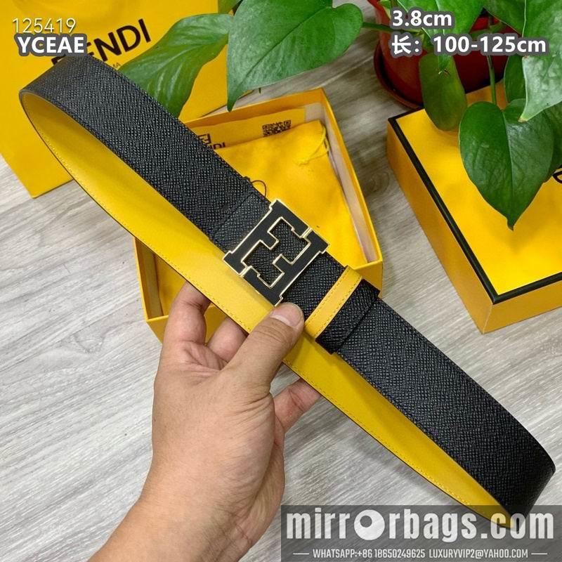 Replica Fendi belt 38mmX100-125cm 8L18