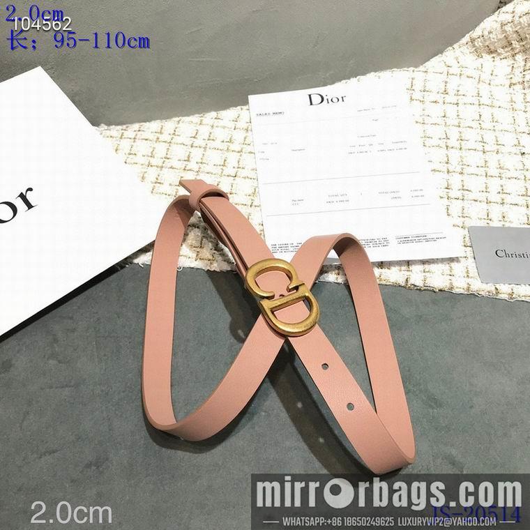 Replica Dior Belt 20mmX95-110cm 8L11