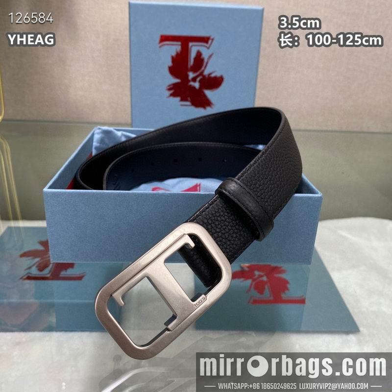 Replica Tod's belt 35mmX100-125cm 8L04