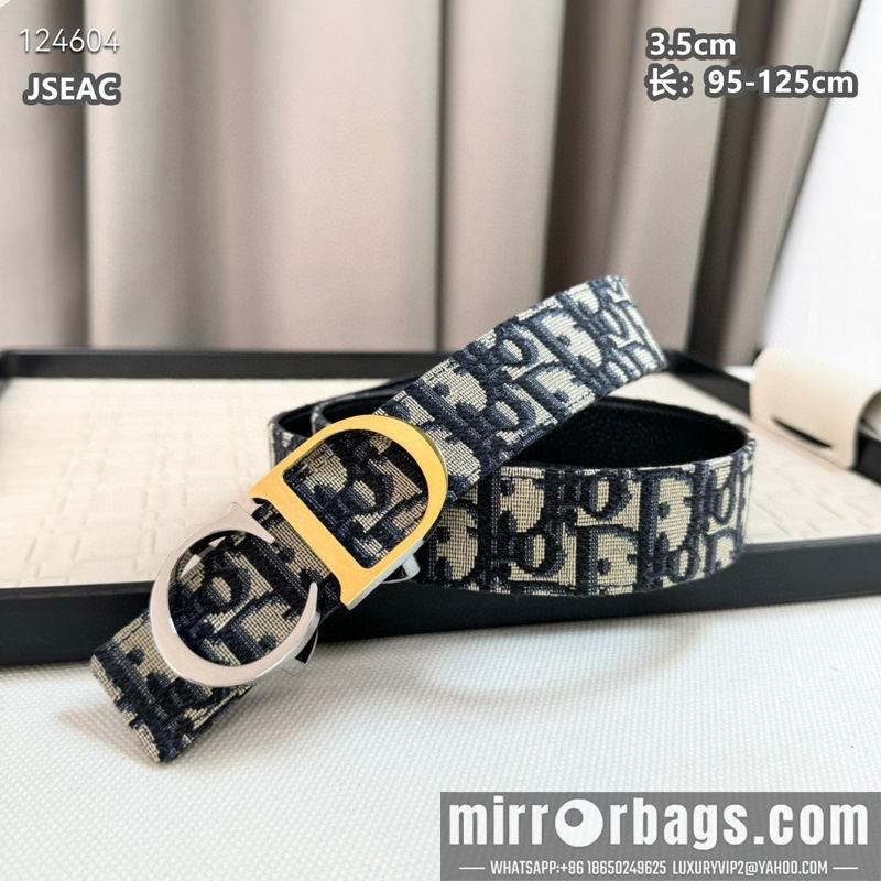 Replica Dior belt 35mmX95-125cm 8L21