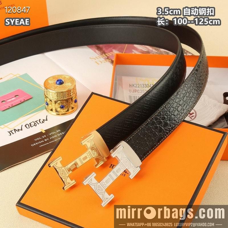 Replica Hermes belt 自动带35mmX95-125cm 8L072009