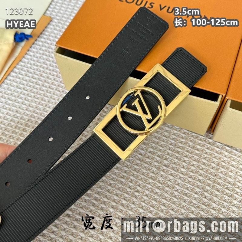 Replica LV belt 35mmX100-125cm 8L24