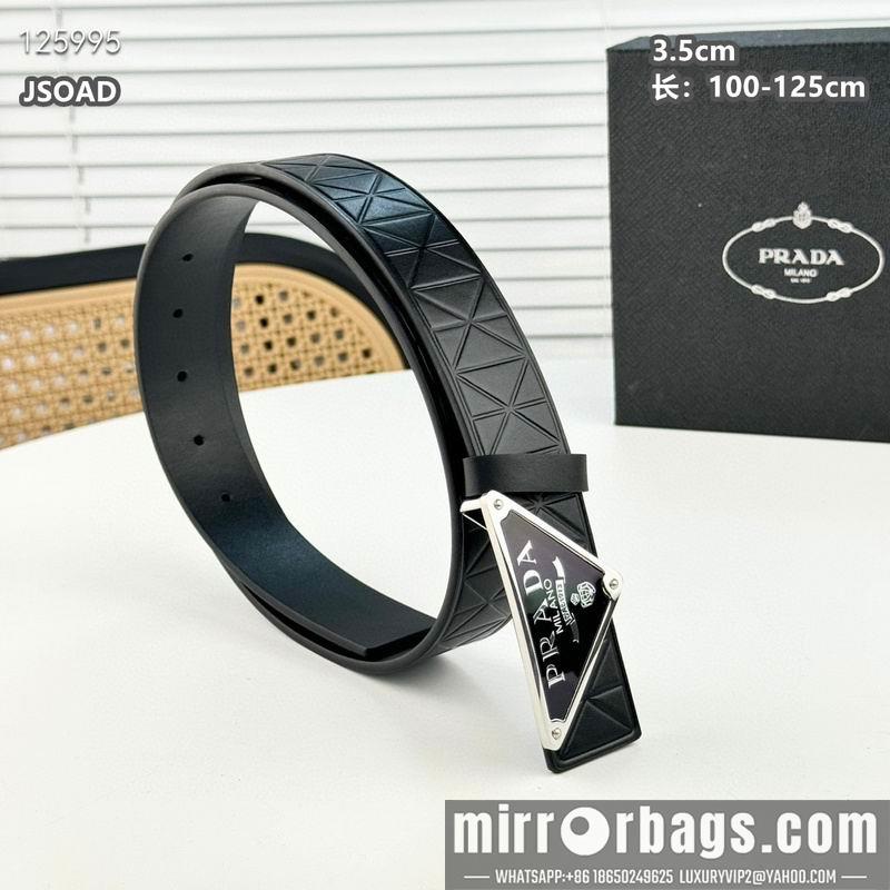 Replica Prada belt 35mmX100-125cm 8L39