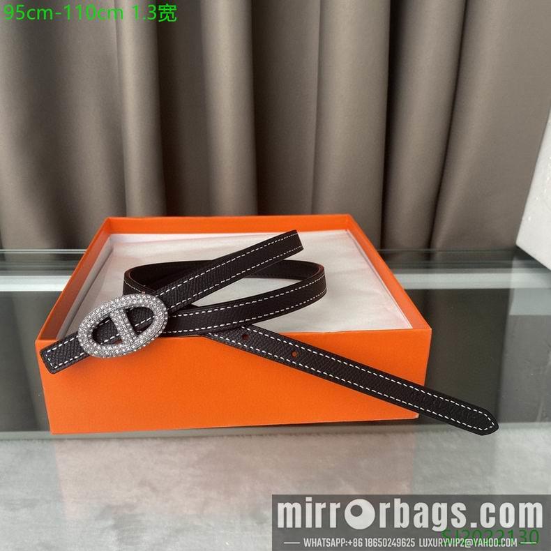 Replica Hermes Belt 13mmX95-110cm 7D01
