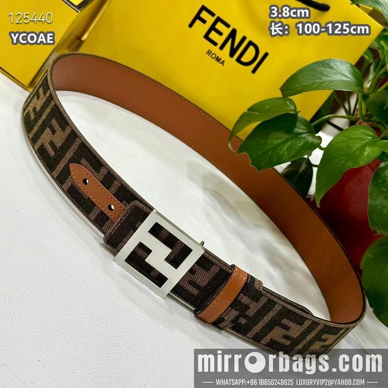 Replica Fendi belt 38mmX100-125cm 8L14