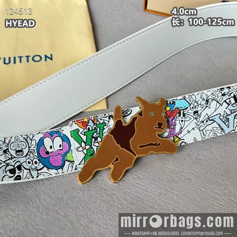 Replica LV belt 40mmX100-125cm 8L48