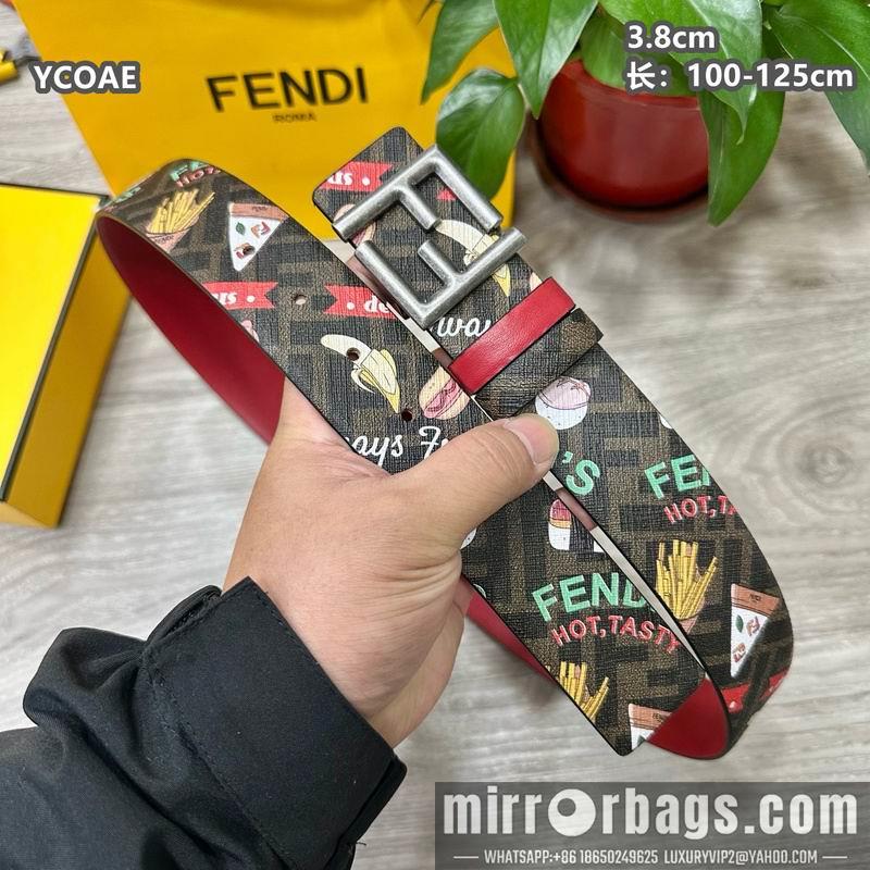 Replica Fendi belt 38mmX100-125cm 8L32