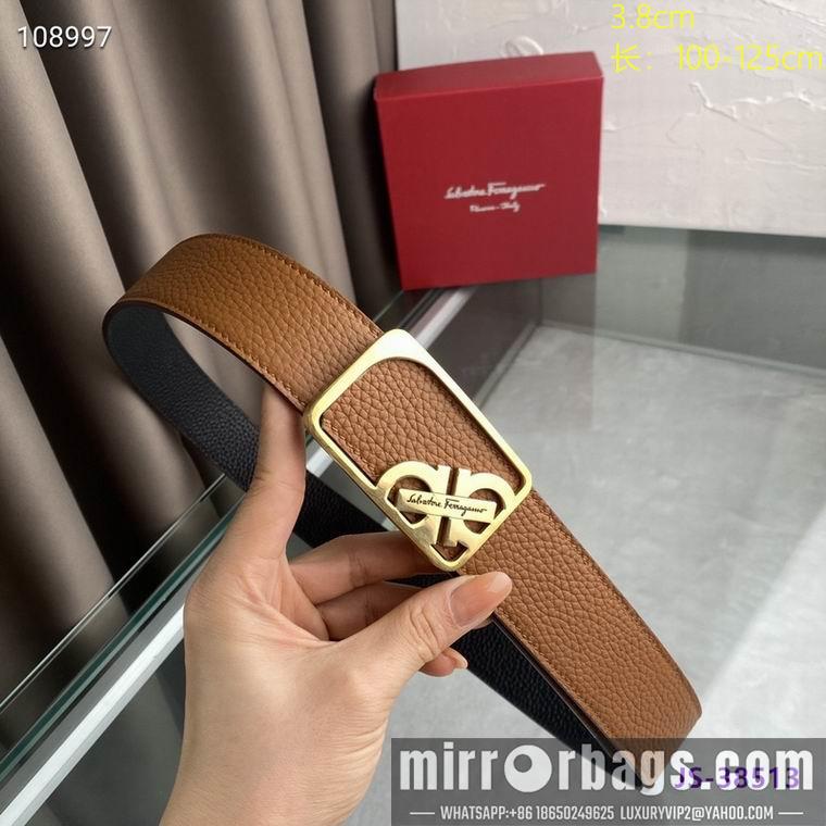 Replica Ferragamo Belt 38mmX100-125cm 8L11