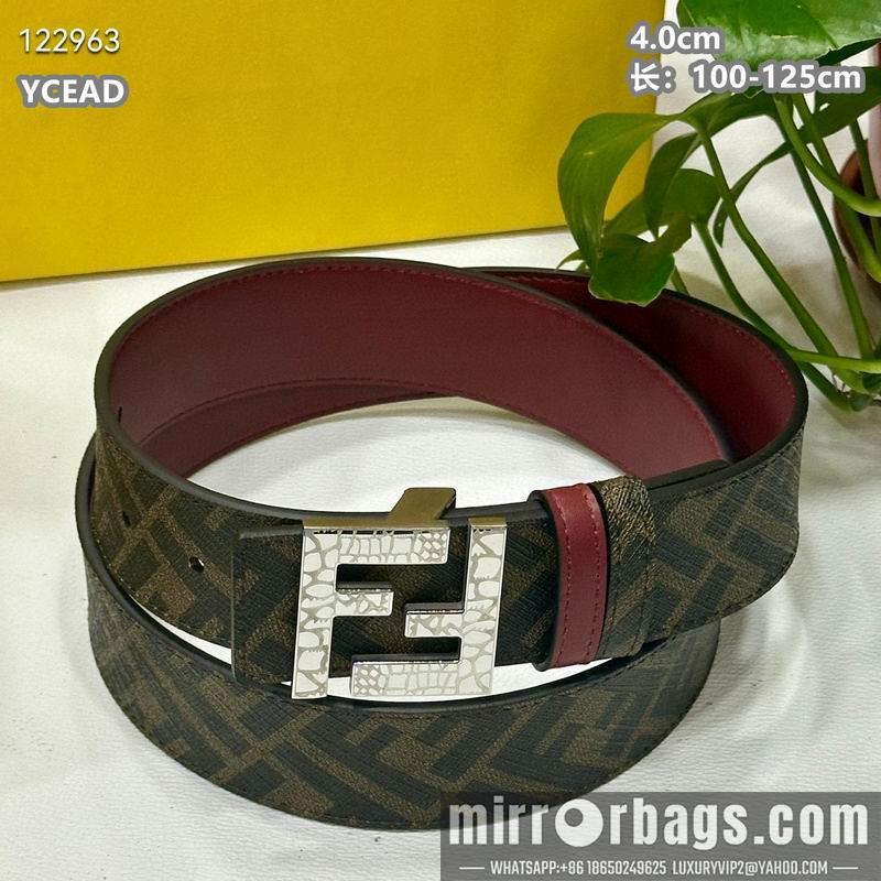 Replica Fendi belt 40mmX100-125cm 8L89