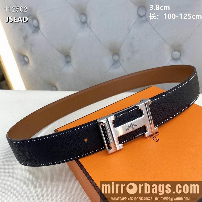 Replica Hermes belt 38mmX100-125cm 8L082507