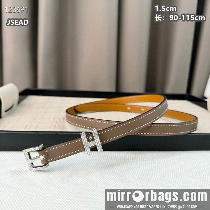 Replica Hermes belt 15mmX90-115cm 8L02