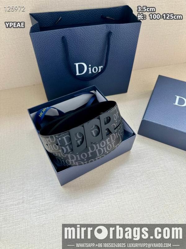 Replica Dior belt 35mmX100-125cm 8L29
