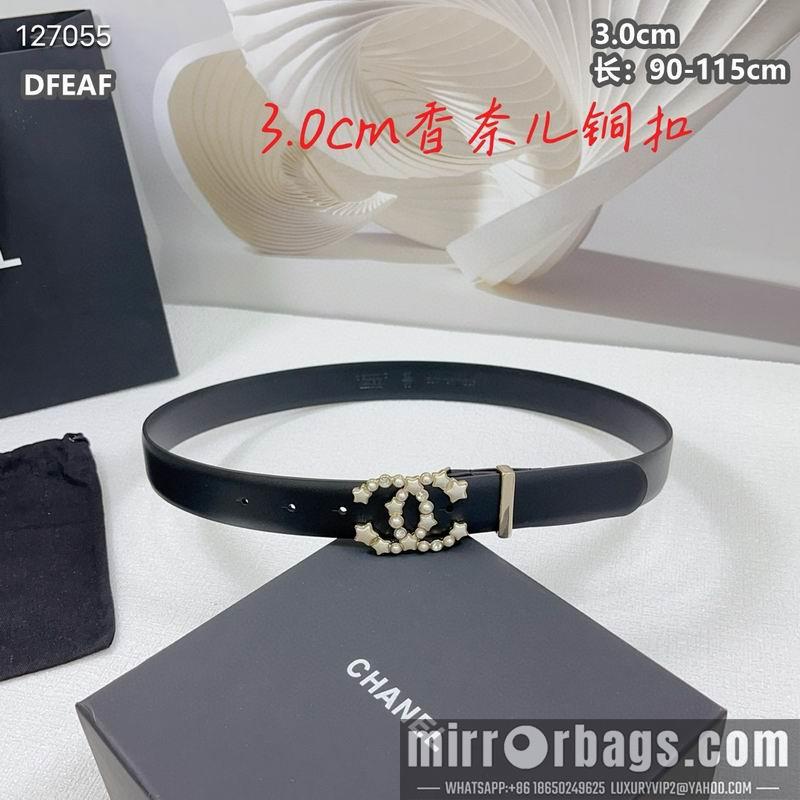 Replica Chanel belt 30mmX90-115cm 8L32
