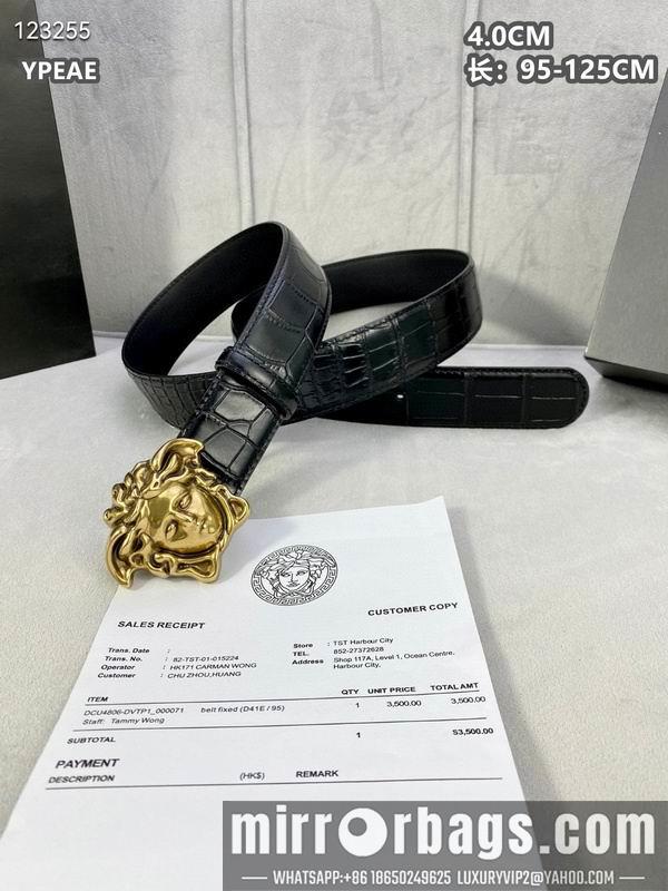 Replica Versace belt 40mmX95-125cm 8L29