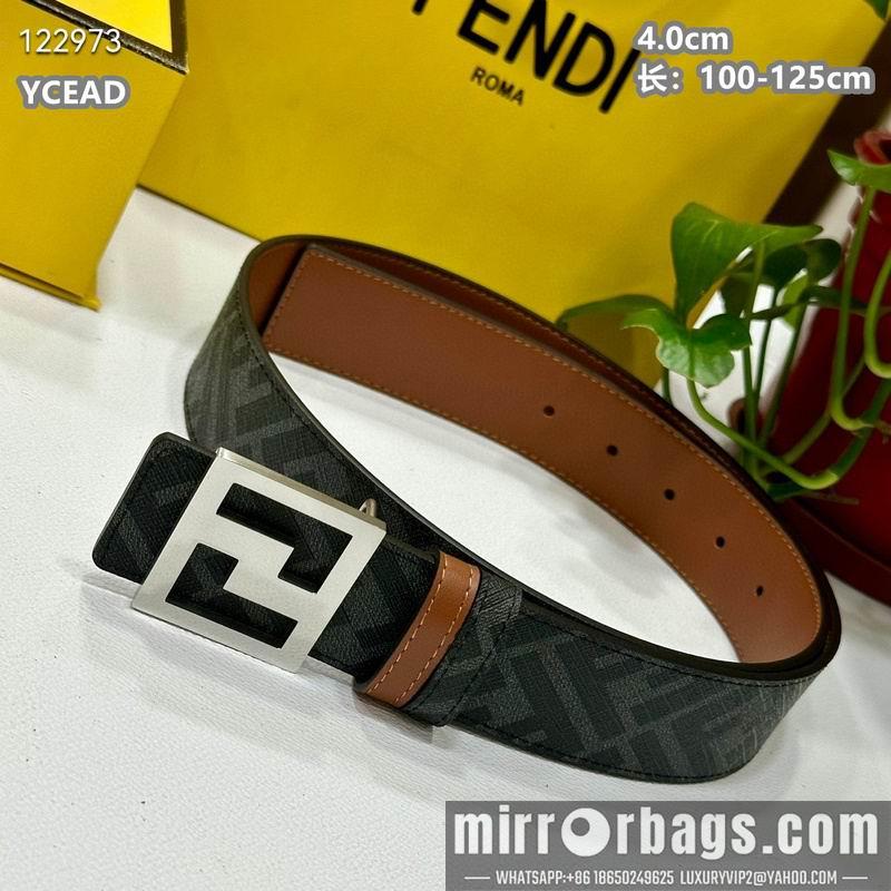 Replica Fendi belt 40mmX100-125cm 8L87