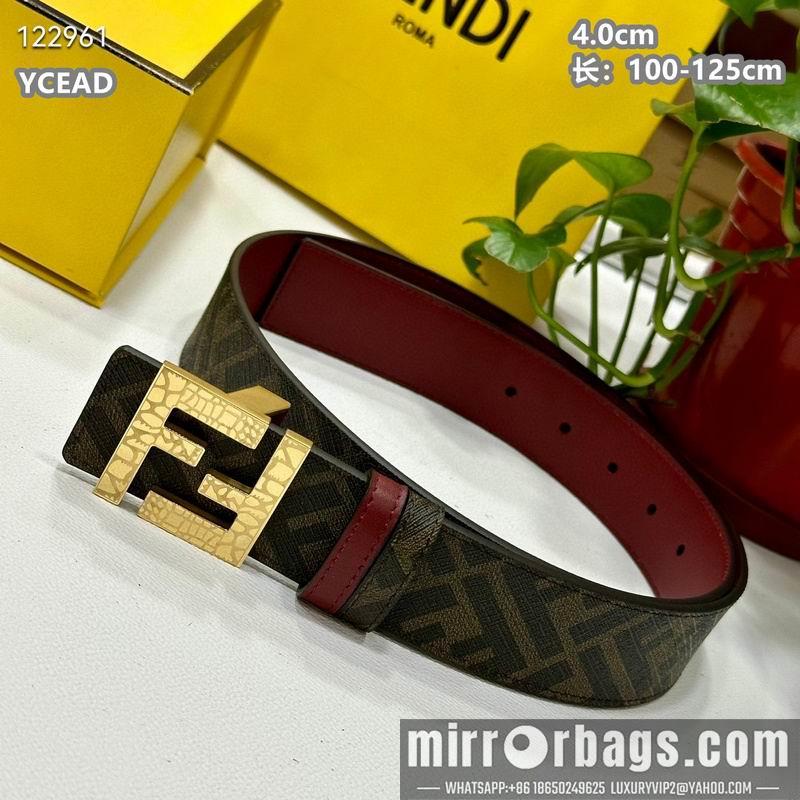 Replica Fendi belt 40mmX100-125cm 8L89