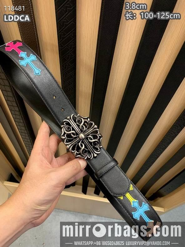 Replica Chrome Hearts belt 38mmX100-125cm 8L24