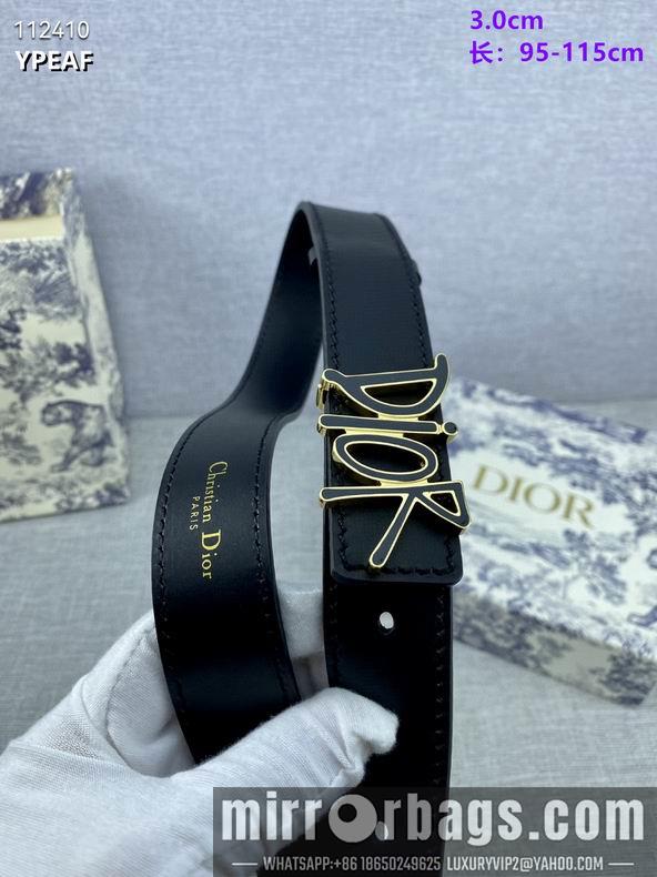 Replica Dior belt 30mmX95-115cm 8L10