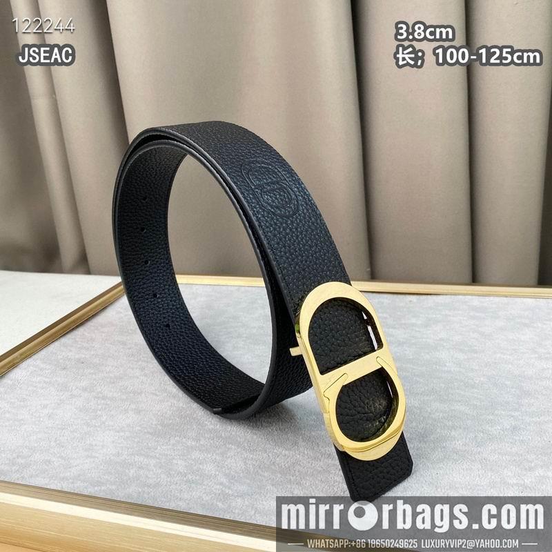 Replica Dior belt 38mmX100-125cm 8L07